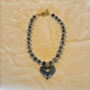 Elegant Heart Pendant Necklace